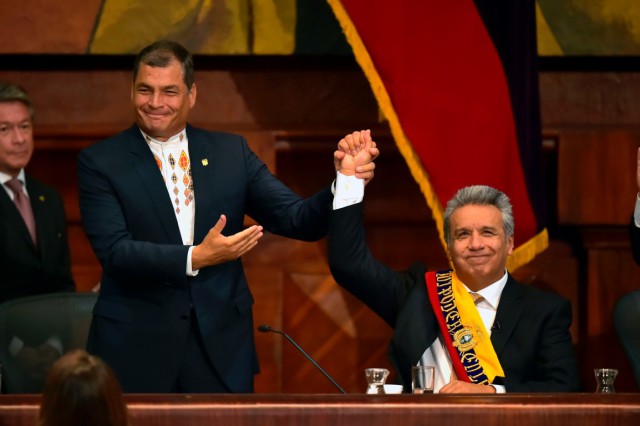 ECUADOR-MORENO-INAUGURATION