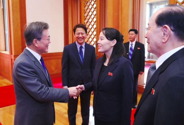 SKOREA-NKOREA-OLY-2018-PYEONGCHANG-DIPLOMACY